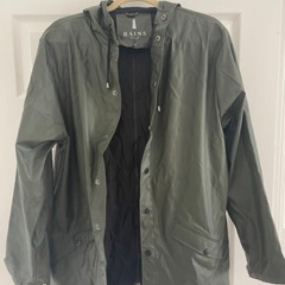 Hunter Green Rain Jacket